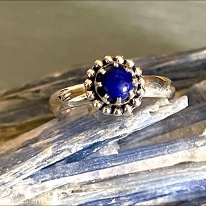 Lapis Lazuli Sterling Silver Ring